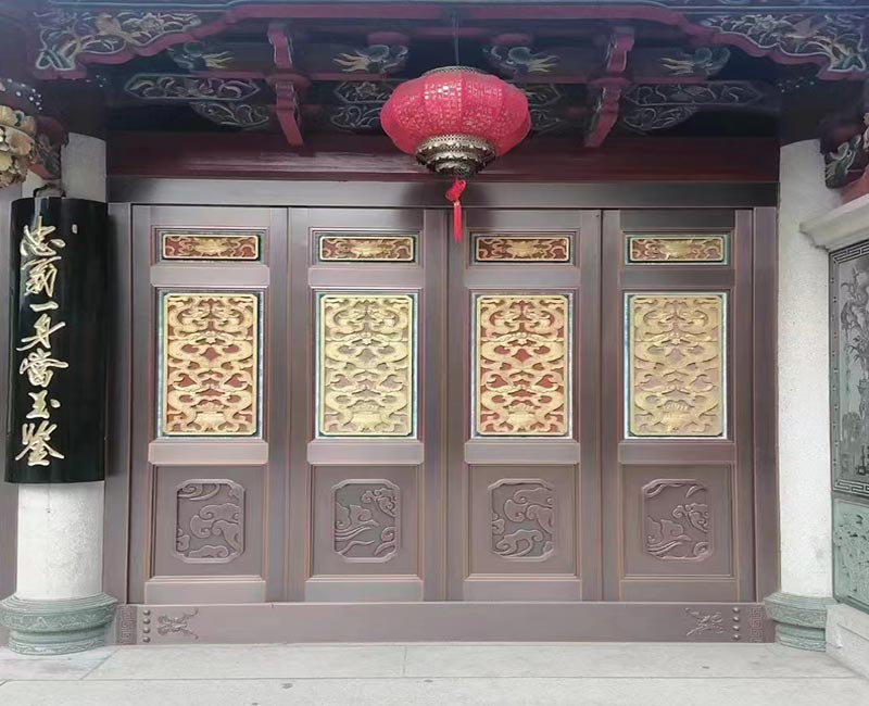 沈陽(yáng)紫銅門(mén)純銅門(mén)